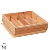 Houten Wijnkist 4 flessen